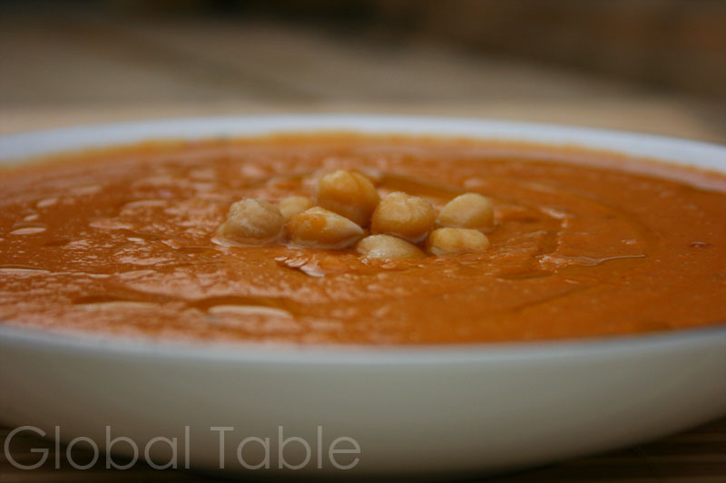 Algerian Chickpea Soup | Hummus bi'l Kammun