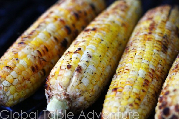 Cambodia Grilled Corn