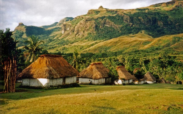 Fiji-huts