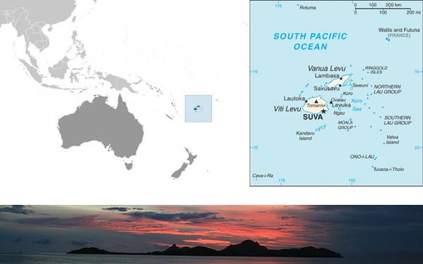 Fiji-map