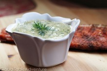 Mustard & Dill Sauce | 22 Campfire & Scandinavian Recipes to celebrate Midsummer’s Night