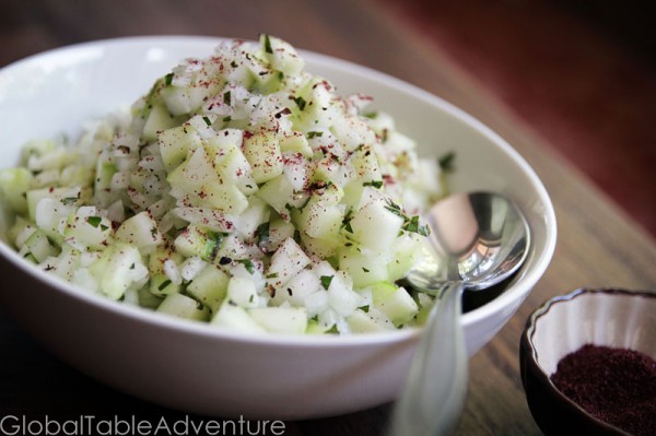 Iranian Cucumber Salad