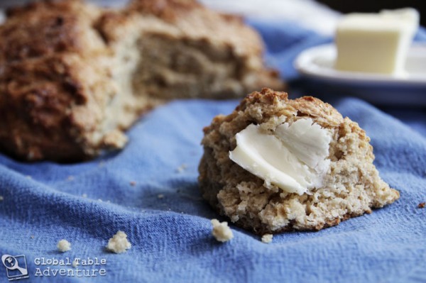 Irish Brown n' Oat Soda Bread