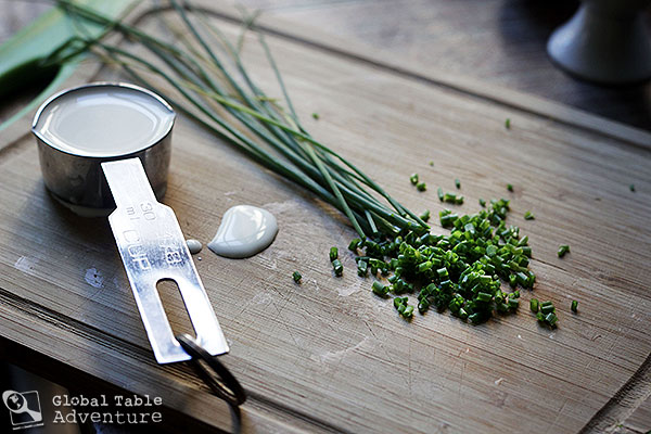 Russian Scrambled Eggs with Caviar