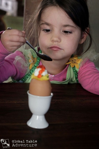 Russian Scrambled Eggs with Caviar