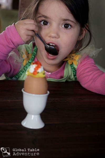 Russian Scrambled Eggs with Caviar