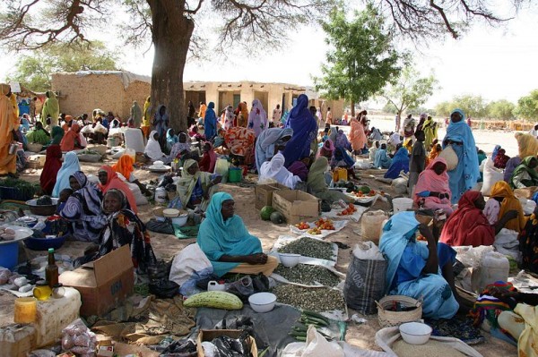 Market in Darfur courtesy of COSV.