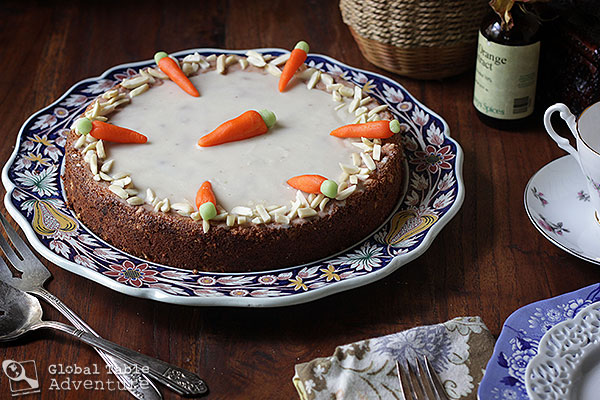 Almond Carrot Cake | Aargauer Rüeblitorte