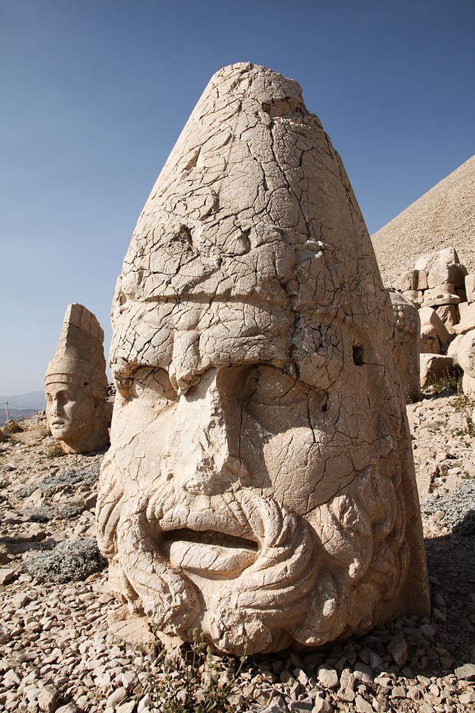 Mount Nemrut - West Terrace: Heracles/Artagnes/Ares. Photo by Klearchos Kapoutsis.