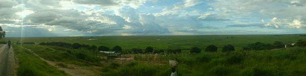 View of the Zambezi Flood Plain. Photo by Makeche.