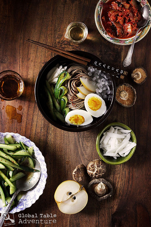 Iced Korean Buckwheat Noodles (Mul-naengmyeon) | 7 cold soups from around the world Iced Korean Buckwheat Noodles (Mul-naengmyeon) | 7 cold soups from around the world