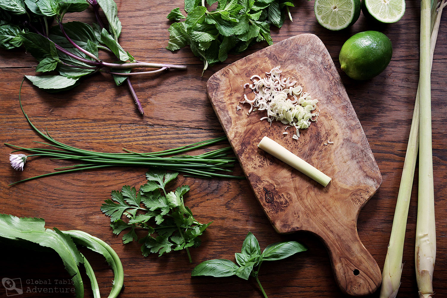 Recipe for Malaysian Herbed Rice Salad | Nasi Ulam