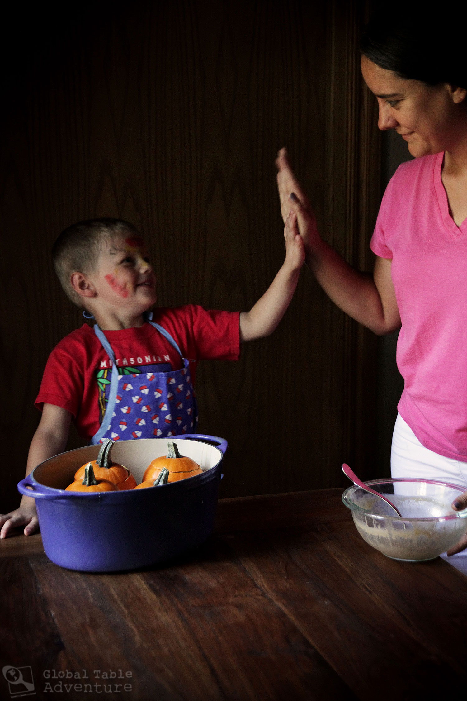 Recipe for Thai Coconut Custard steamed in a pumpkin